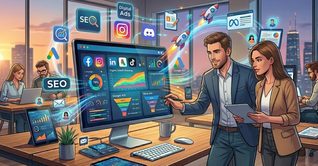 Kampaně na internetu, online marketing