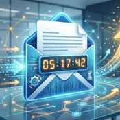 Email marketing - Odpočet času
