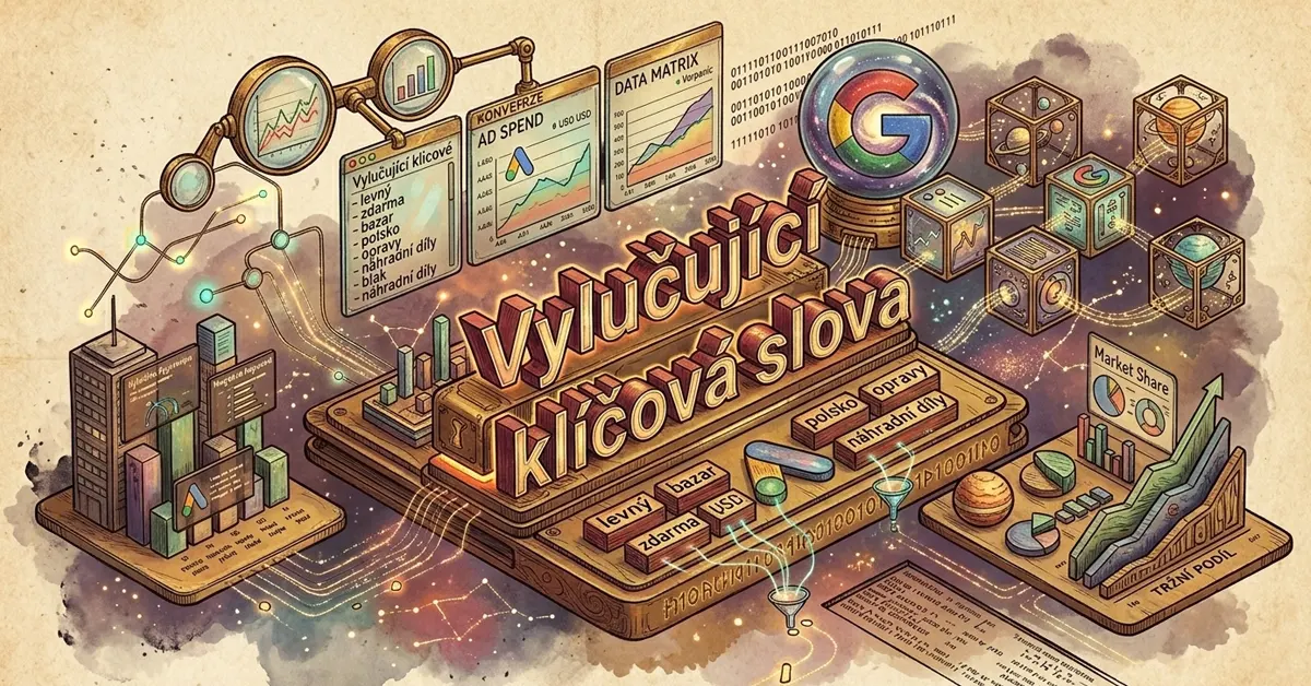 PPC kampaně Google Ads, Vylučující klíčová slova