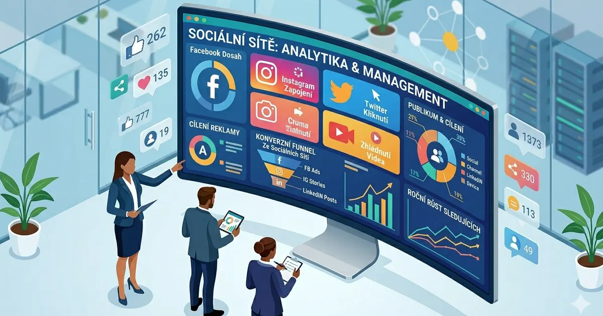 Sociální sítě, Facebook, Instagram, LinkedIn